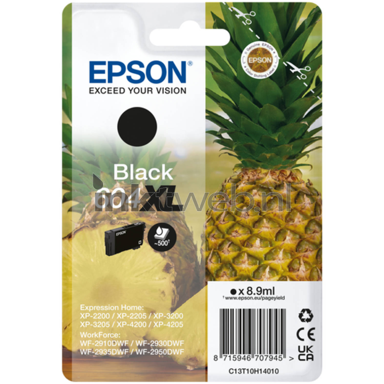 Epson 604XL zwart cartridge aanbieding