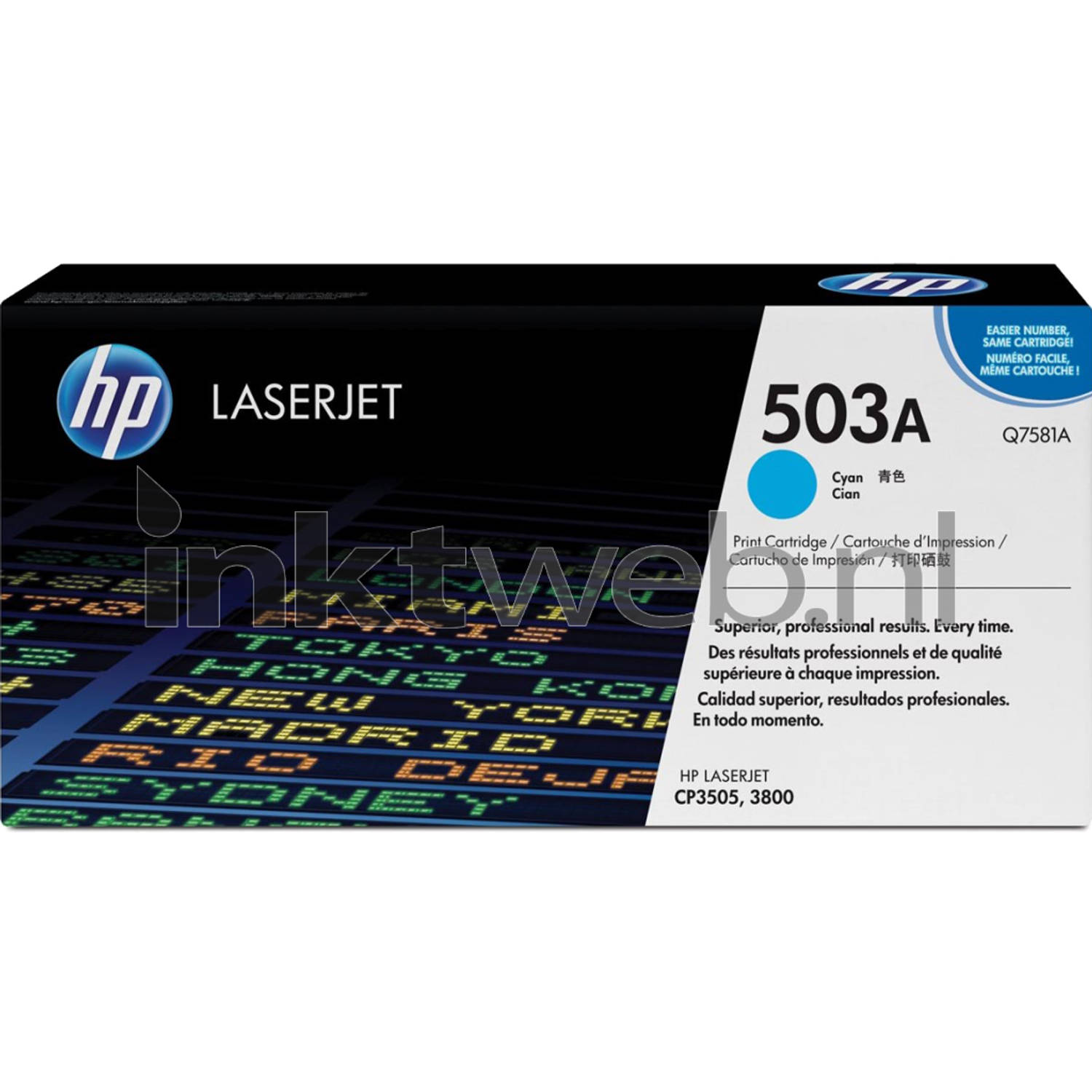 HP Toner Q 7581 A cyaan aanbieding