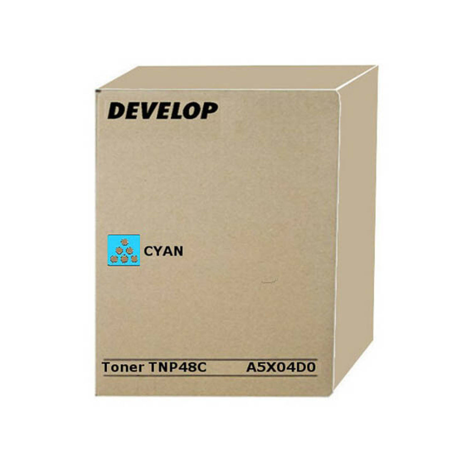 A5X04D0 DEVELOP TNP48C ineo+ toner cyan aanbieding