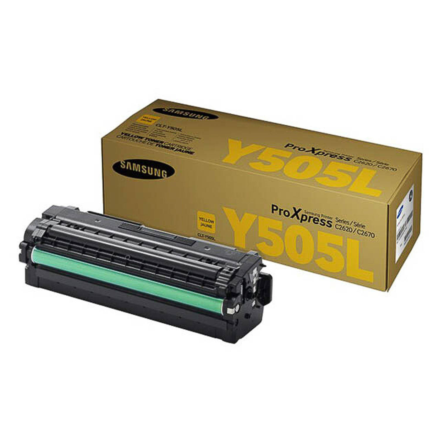 HP/Samsung CLT-Y 505 L toner geel aanbieding