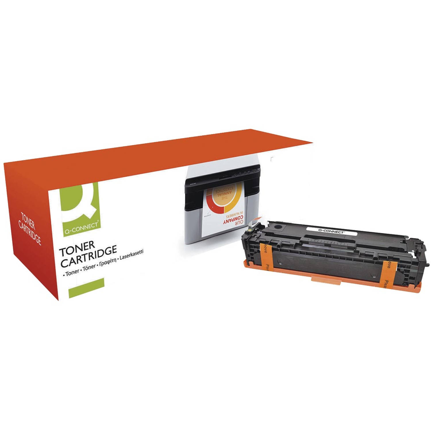 Q-CONNECT toner zwart 2400 pagina's voor HP - OEM: CF210X aanbieding