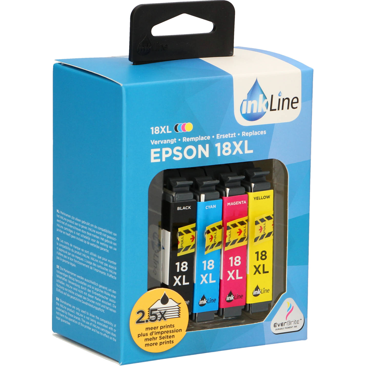 Inkline Epson 18xl (4-pack) aanbieding