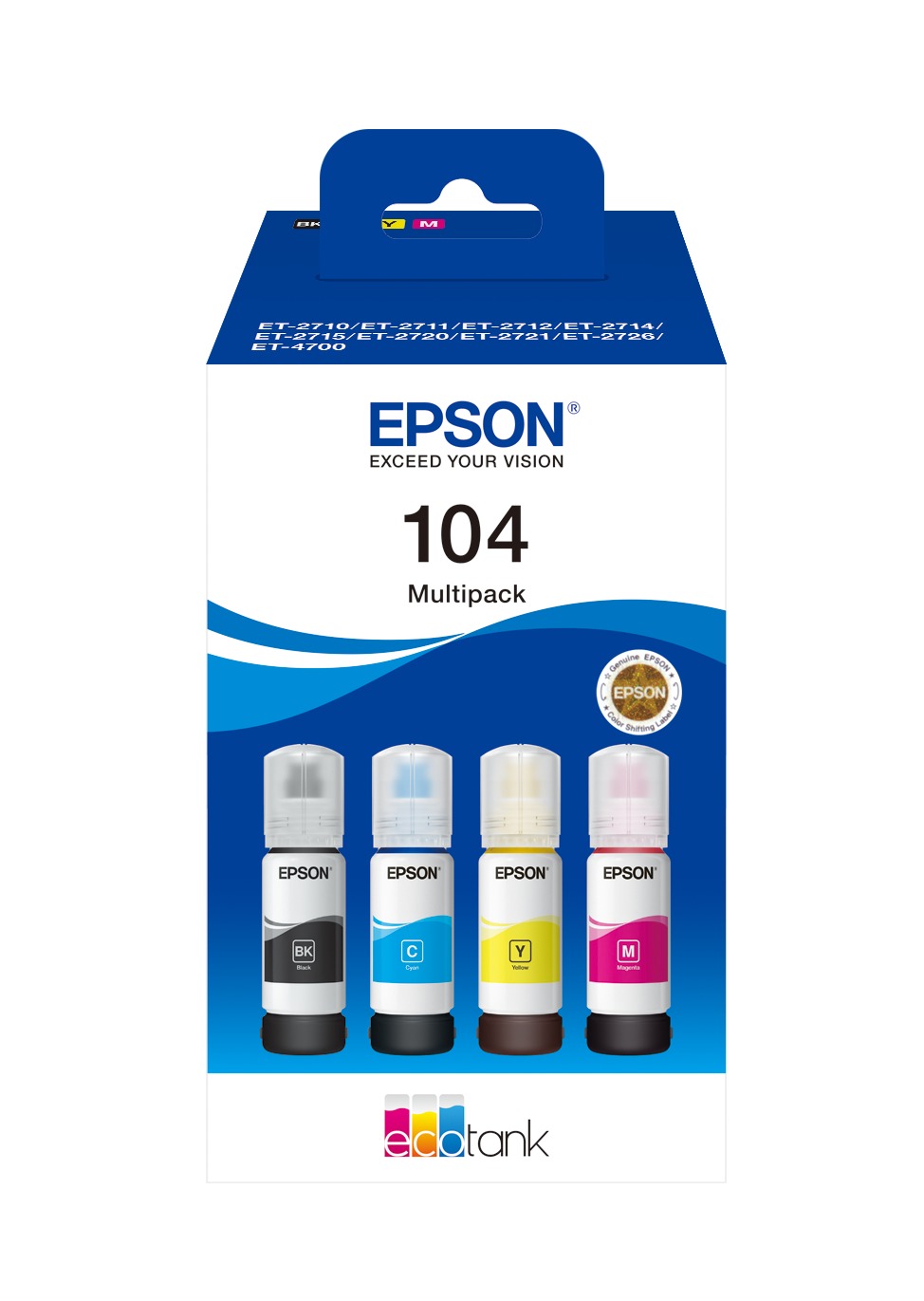 Epson 104 - Ecotank Multipack Inkt aanbieding