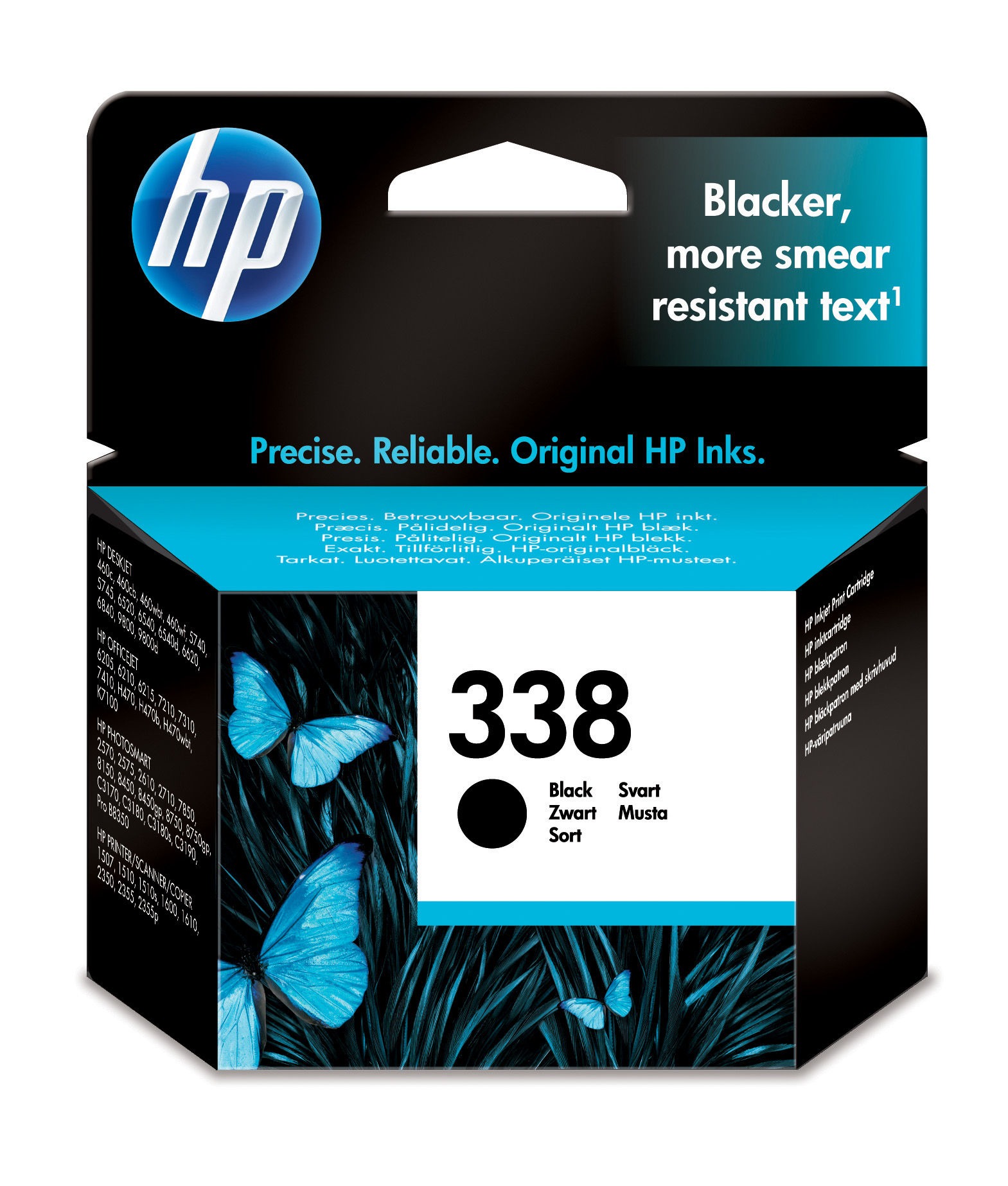 HP 338 Inkt Zwart aanbieding