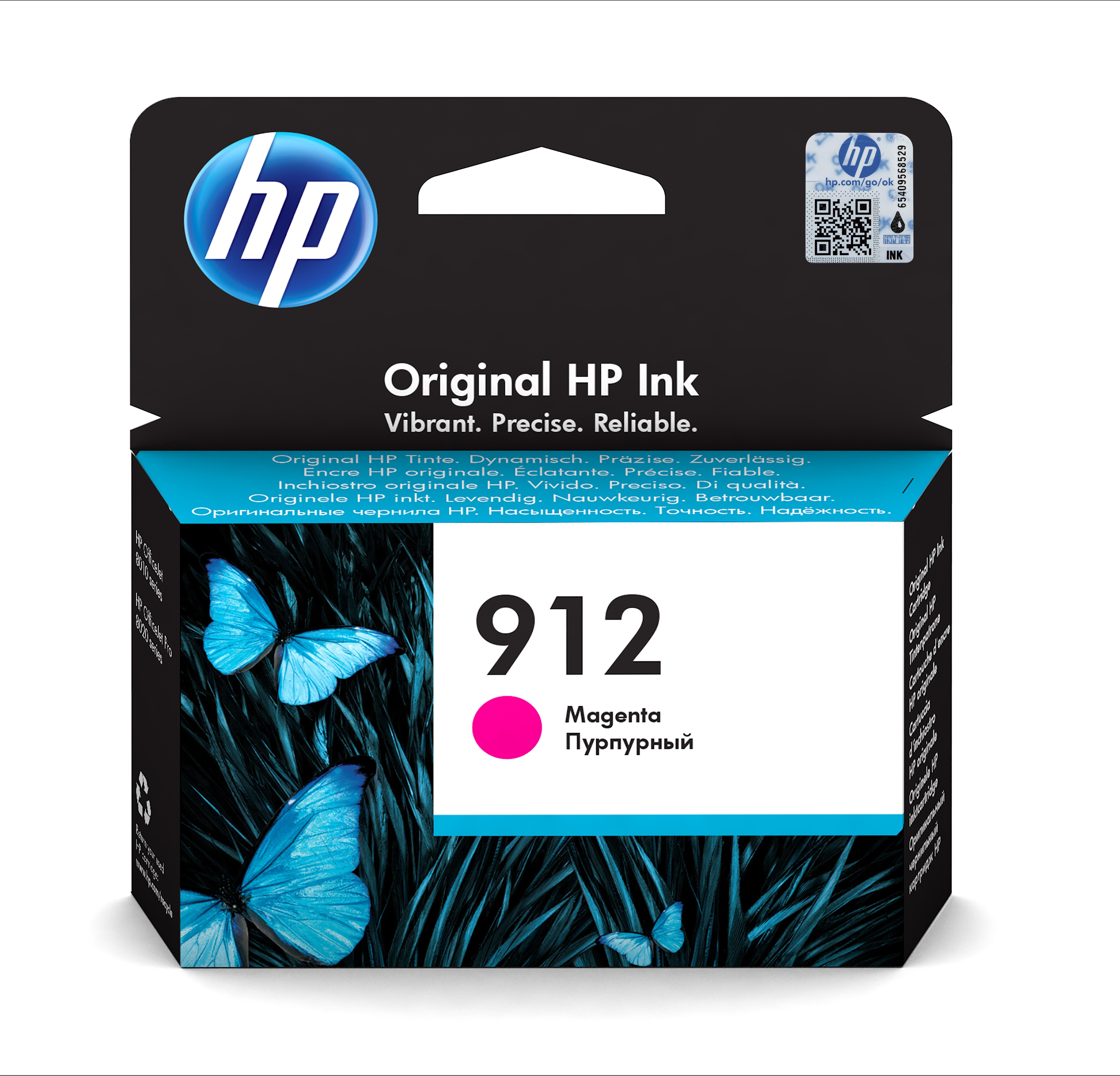 HP 912 cartridge magenta Inkt Paars aanbieding