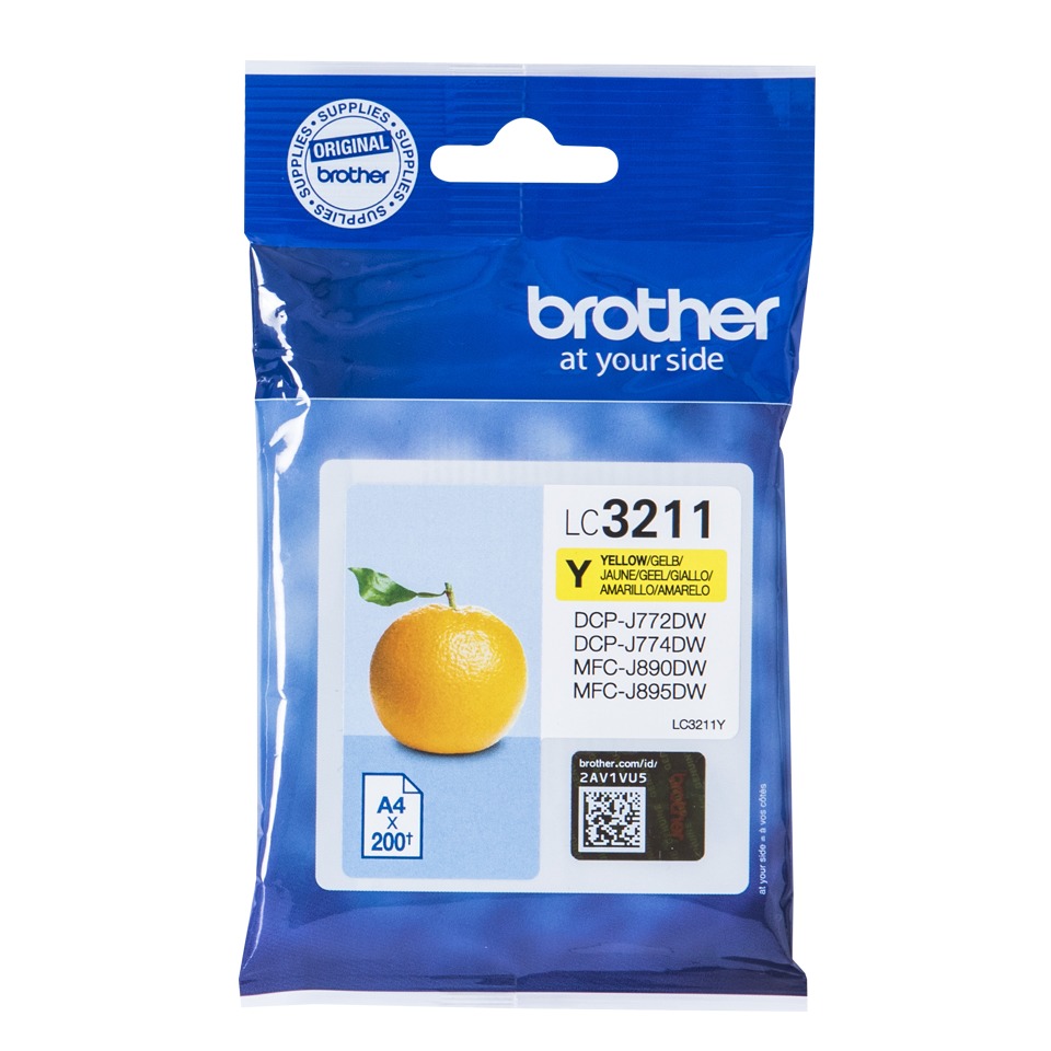 Brother LC-3211Y Inkt Geel aanbieding