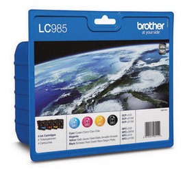 Brother LC-985VALBP Inkt Zwart aanbieding