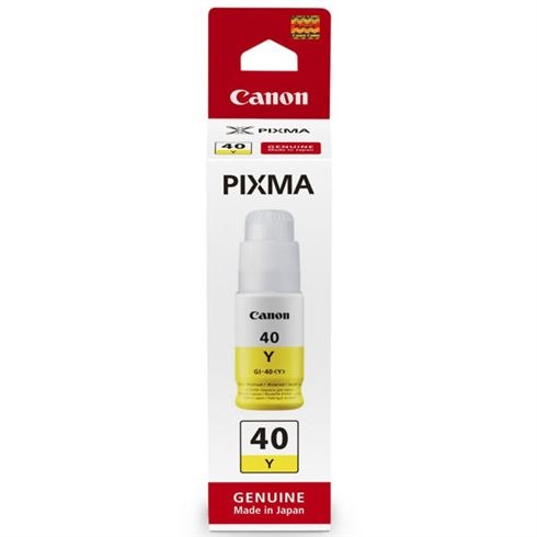 Canon gi-40 ink bottle yellow Inkt Geel aanbieding