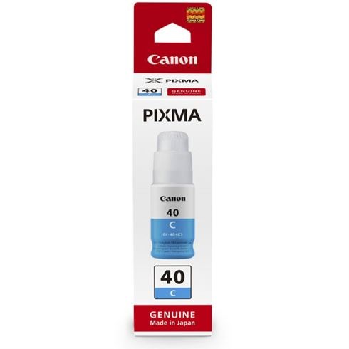Canon gi-40 ink bottle cyan Inkt Blauw aanbieding
