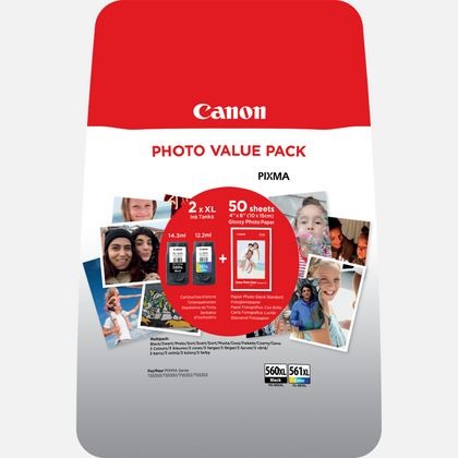 Canon PG-560XL / CL-561XL Inkt aanbieding