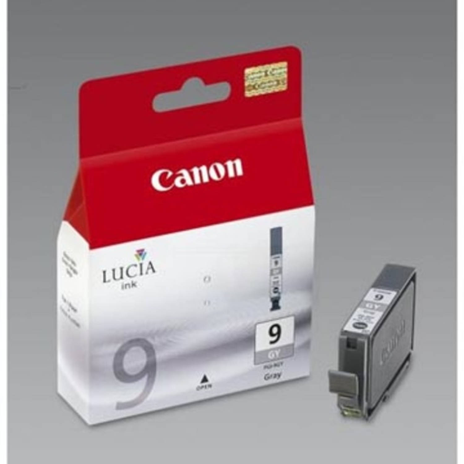 Canon inktcartridge PGI-9GY grijs, 1150 pagina's - OEM: 1042B001 aanbieding