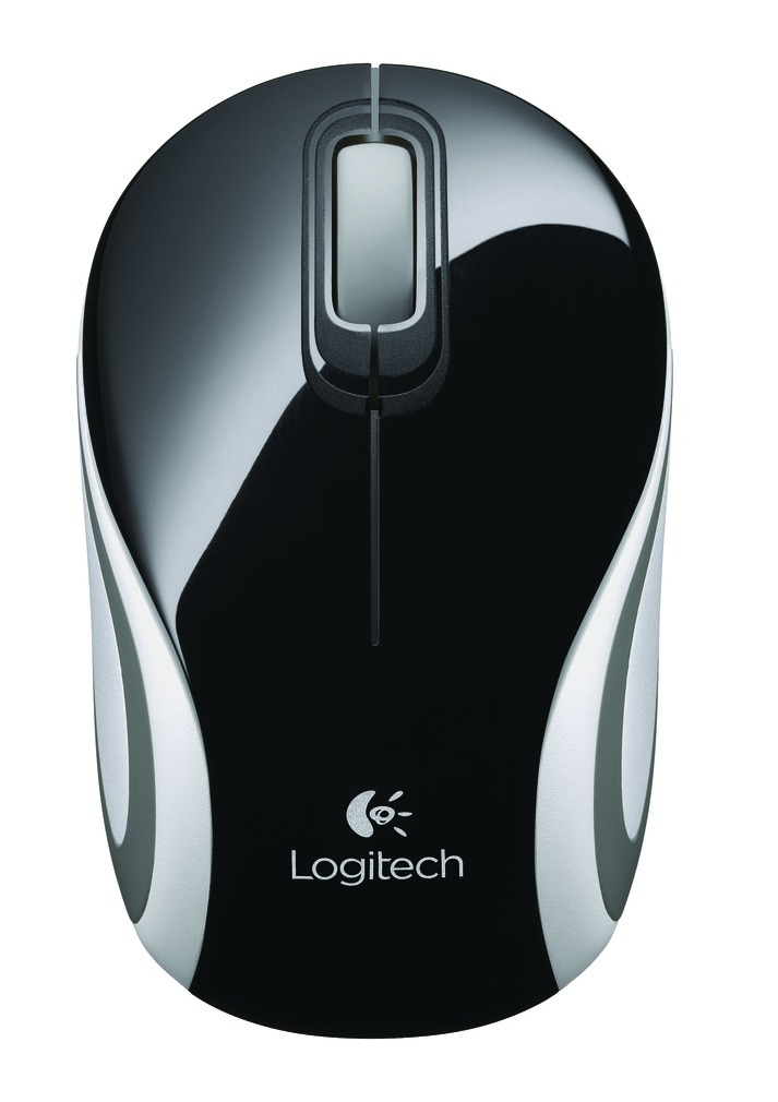 Logitech M187 Wireless Mini Mouse Muis Zwart aanbieding