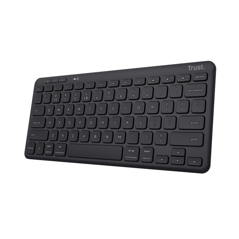 Trust Lyra Compact Draadloze Keyboard Toetsenbord Zwart aanbieding