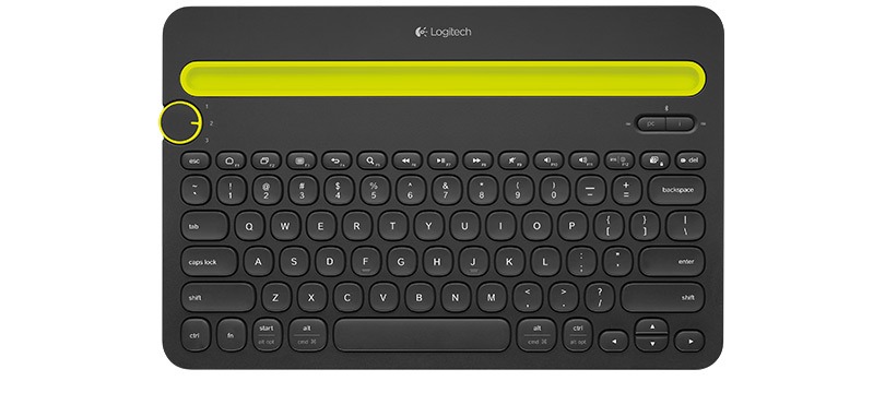 Logitech K480 Toetsenbord Zwart aanbieding