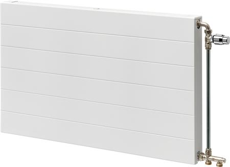 radiatoraanbiedingen.nl Designradiator - Henrad Compact Line radiator / 600 x 600 / type 22 / 1201 Watt aanbieding