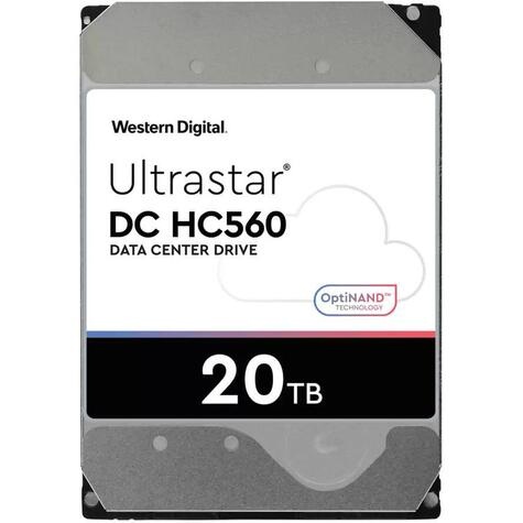 Western Digital WD 20TB Ultrastar DC HC560 (SATA 6Gb/s) WUH722020ALE6L4 aanbieding