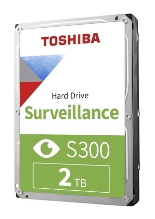 Toshiba 2TB S300 Surveillance Hard Drive (HDWT720UZSVA) aanbieding