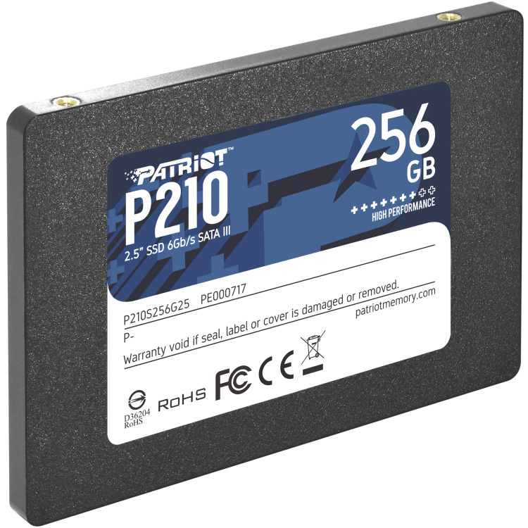 Patriot P210, 256 GB ssd P210S256G25, SATA III aanbieding