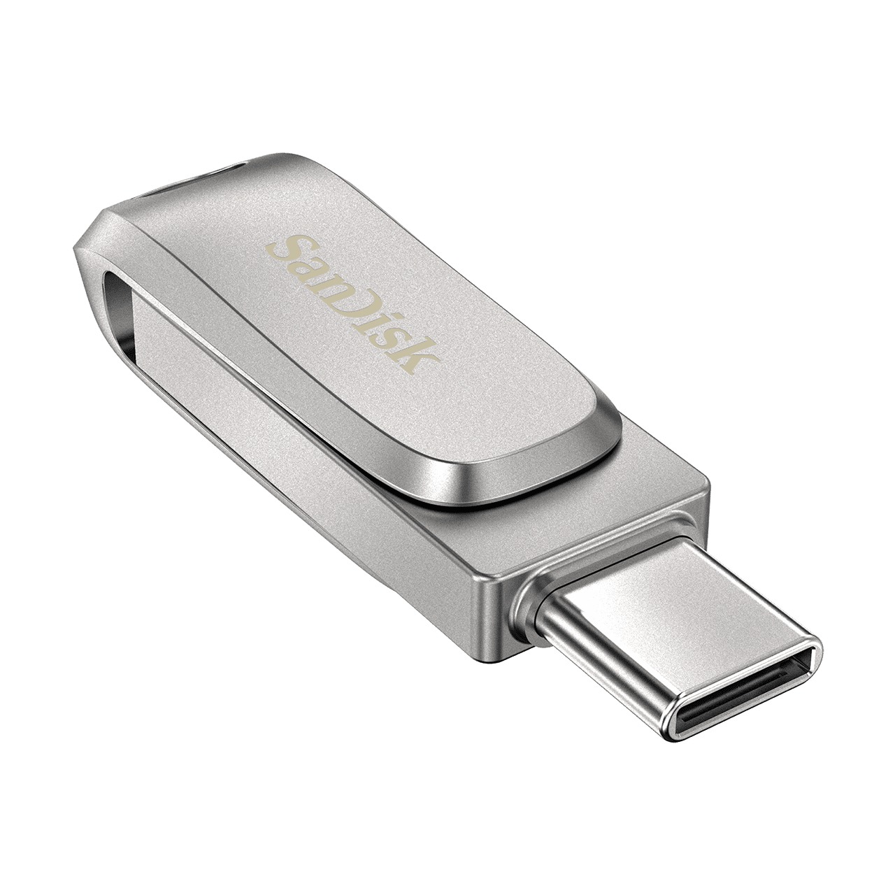 SanDisk Dual Drive Ultra 3.1 Luxe 64GB (USB-C) USB-sticks Zilver aanbieding