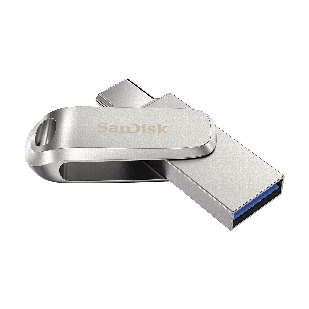 SanDisk Dual Drive Ultra 3.1 Luxe 128GB (USB-C) USB-sticks Zilver aanbieding