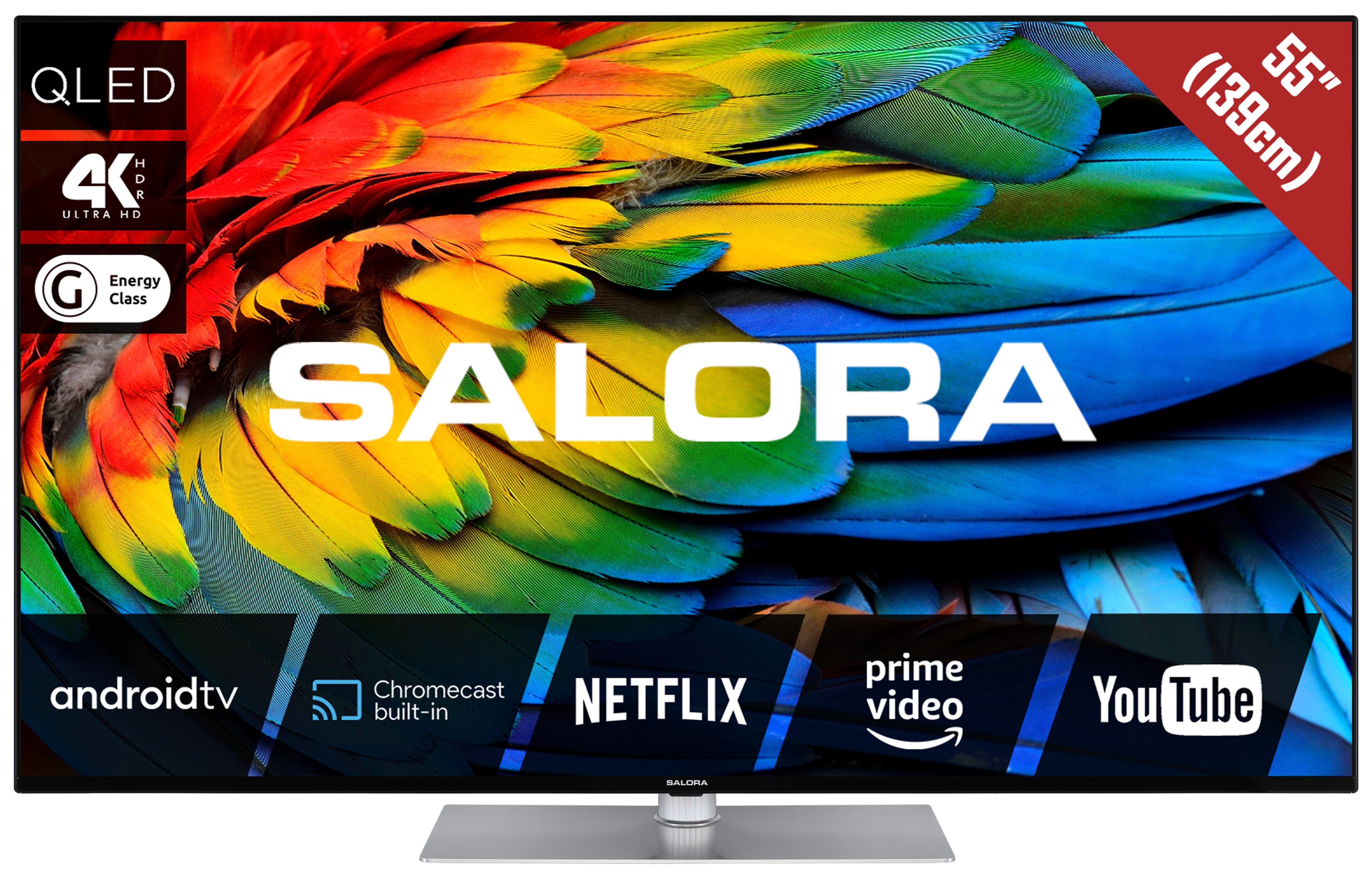 Salora 55QLED440A - 55 inch - QLED TV aanbieding