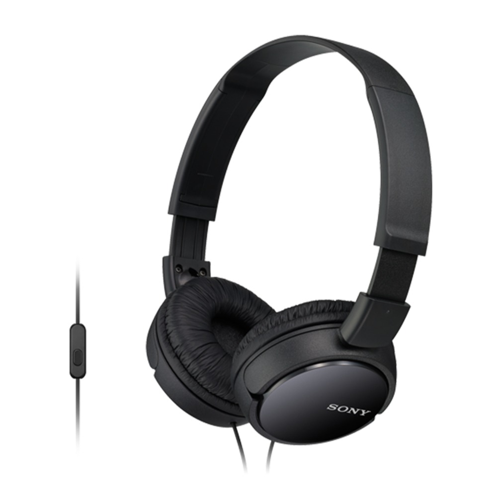 Sony MDR-ZX110AP Hoofdtelefoon Zwart aanbieding