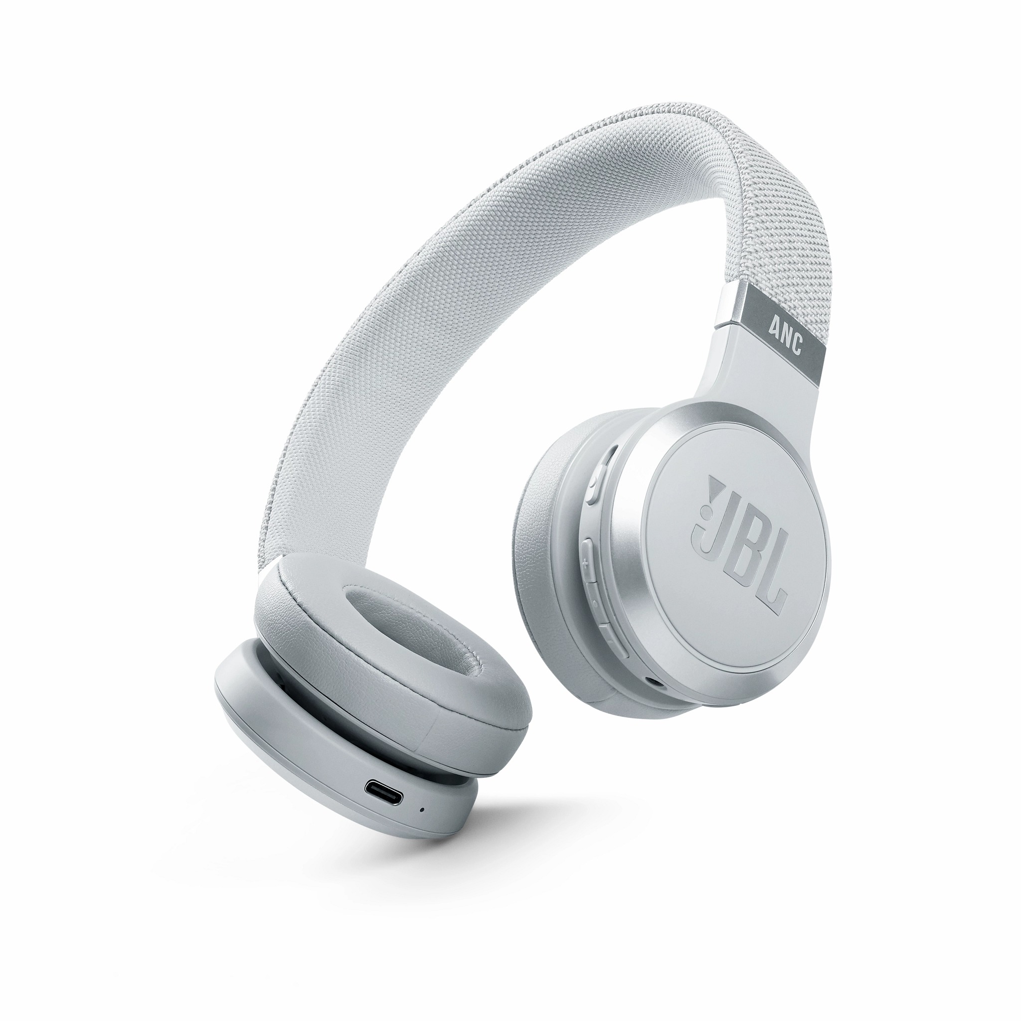 JBL LIVE 460NC bluetooth On-ear hoofdtelefoon wit aanbieding