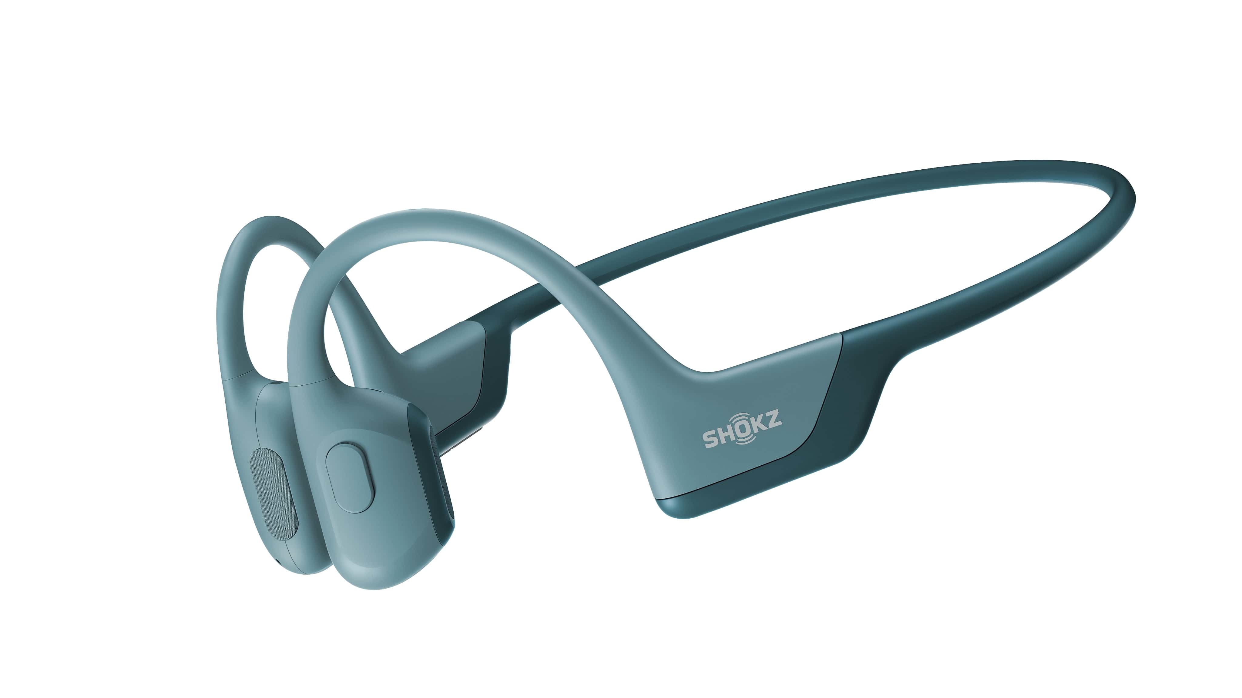 Shokz OpenRun Pro bluetooth On-ear hoofdtelefoon blauw aanbieding