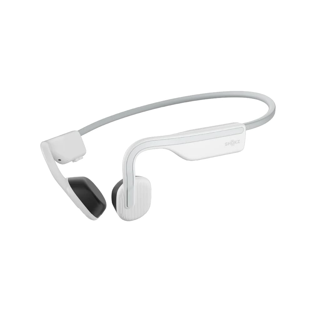 Shokz OpenMove bluetooth On-ear hoofdtelefoon wit aanbieding