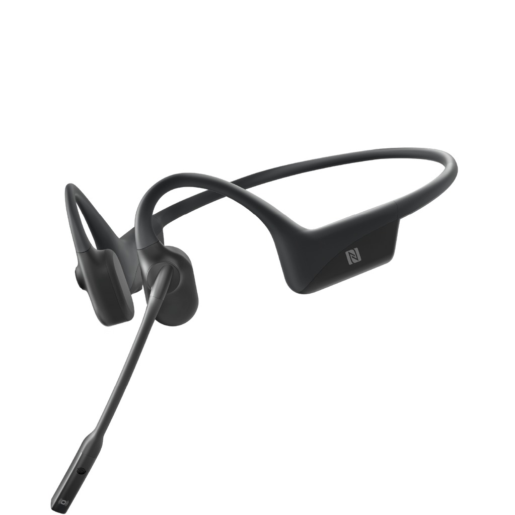Shokz Opencomm bluetooth On-ear hoofdtelefoon zwart aanbieding