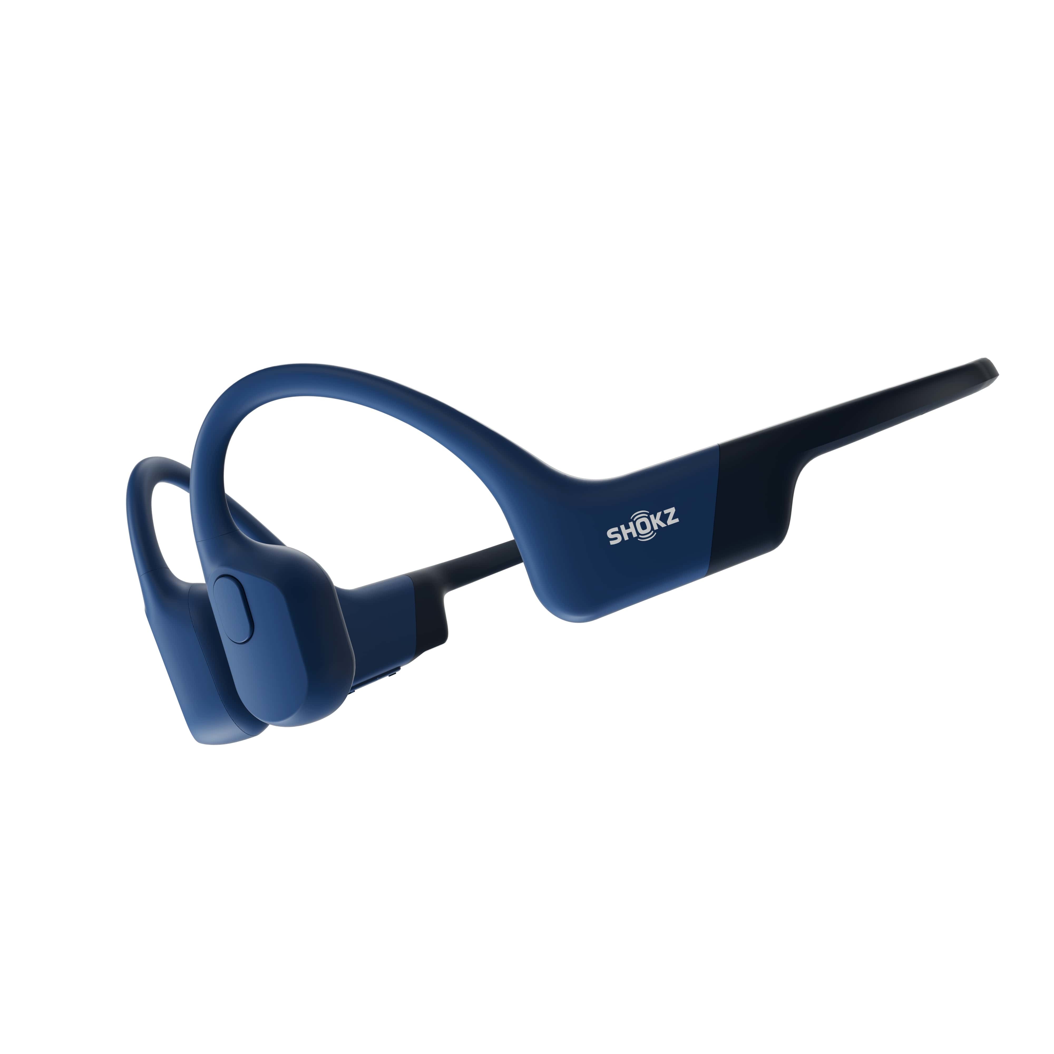 Shokz OpenRun bluetooth On-ear hoofdtelefoon blauw aanbieding